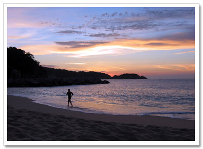 Dawn Beach Runner